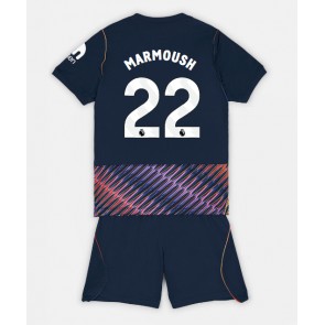 Tottenham Hotspur Omar Marmoush #22 Bortaställ Barn 2026-27 Kortärmad (+ Korta byxor)